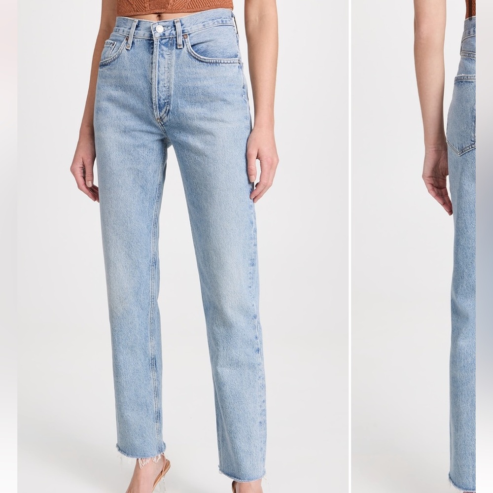 Agolde Pinch Waist Straight Leg Jeans